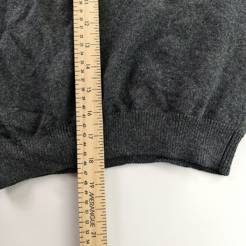 Kenzo Paris Charcoal Cashmere Blend Sweater Kid 10A / 140 Women XS/S - Picture 6 of 8